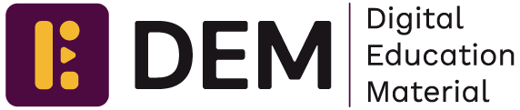 Logo: DEM - Digital Education Material